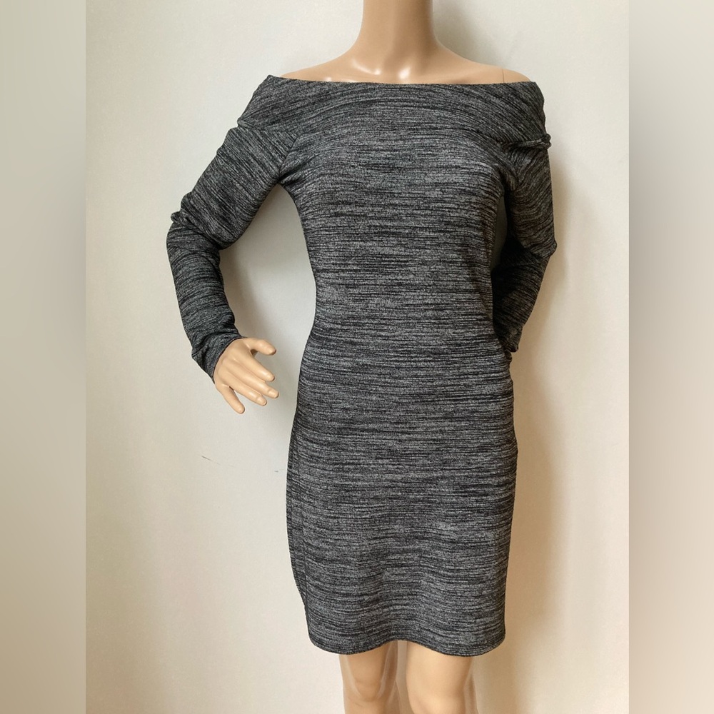 Le Chateau Grey Knit Dress